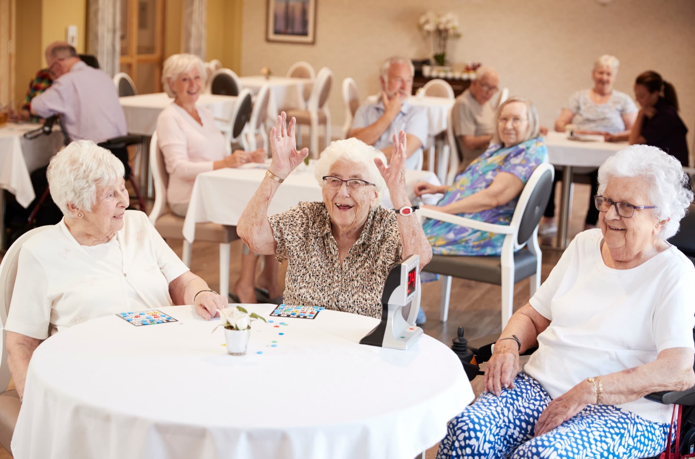 Winning a game of bingo